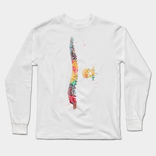 Spine with vertebra Long Sleeve T-Shirt